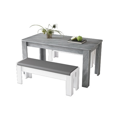 Chipboard Modern Bench Dining Table