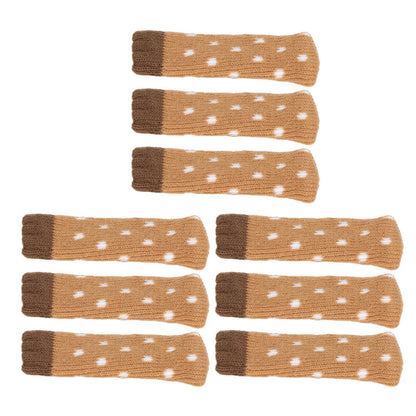 24Pcs Chair Leg Protector 2 Layer Furniture Caps Covers Floor Mute Pads Mats Accessories