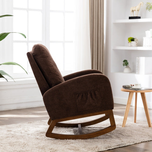 Rocking Chair In The Linen Children's Room