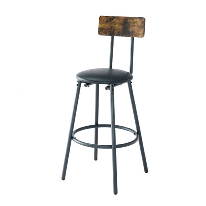 2-piece Set Of Bar Tables And Chairs