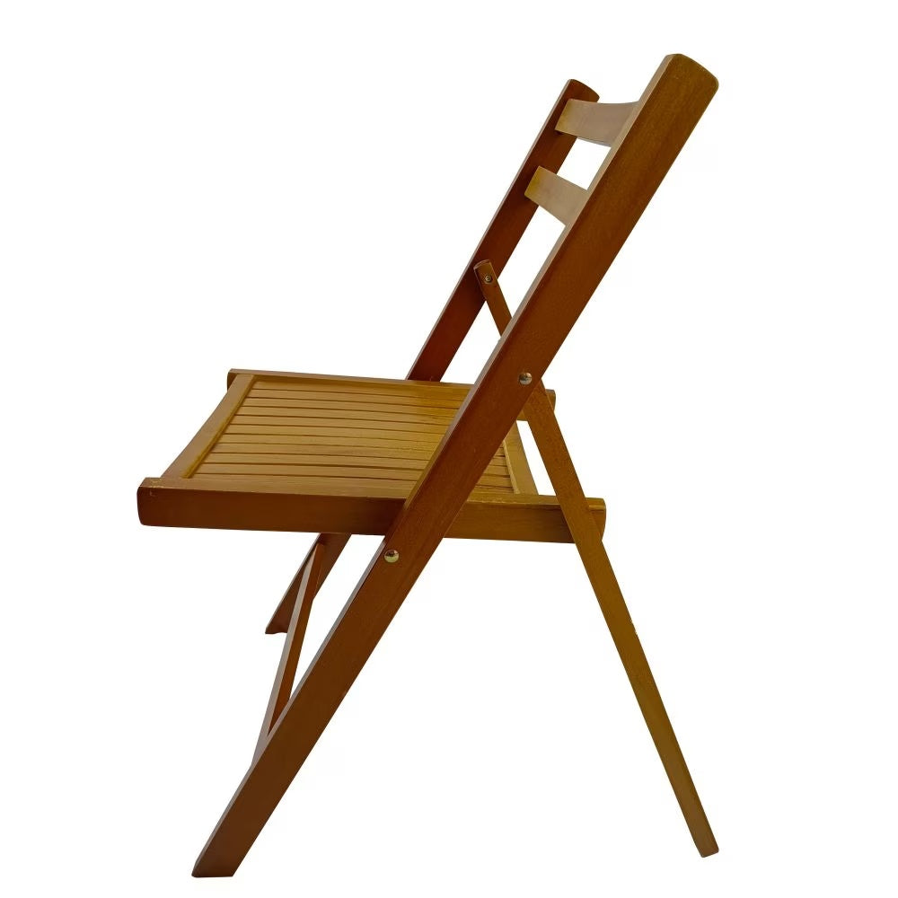 Slatted Wood Foldable Chair