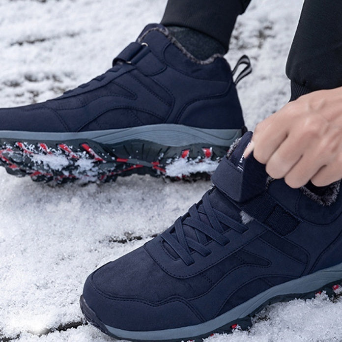 Winter Warm Fleece-lined Thickened Waterproof Sneakers