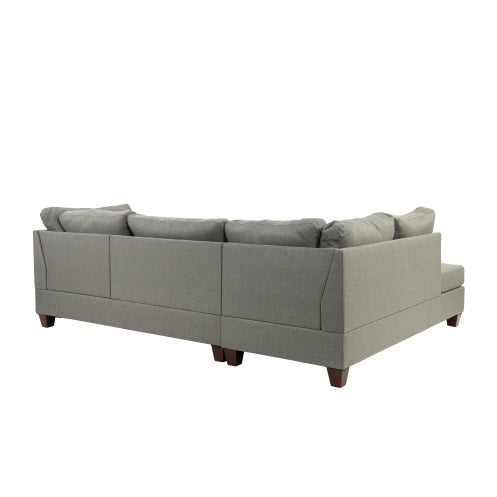 3-PC SECTIONAL In Gray