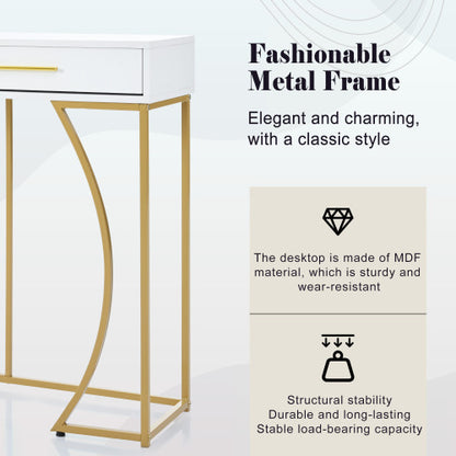 Sofa Table In A Lightweight And Luxurious Style In Fibreboard