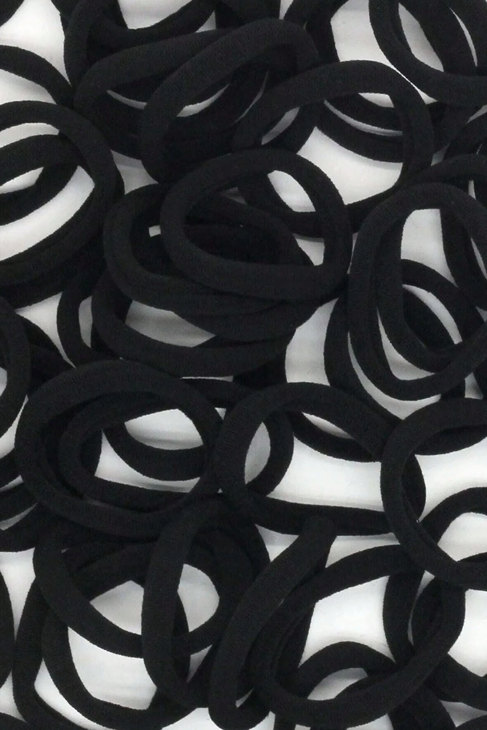 Black Non Slip Hair Ties