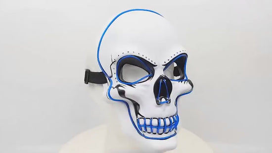 Halloween Skeleton Mask LED